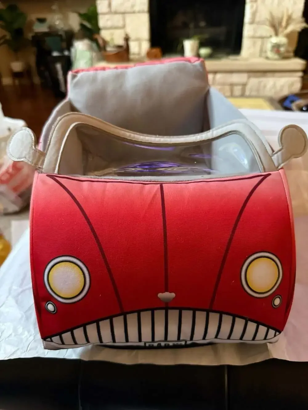 Build-A-Bear Workshop Classic Red Plush Convertible Car Toy